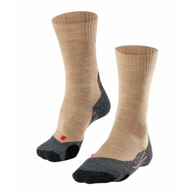 Monnet Trek Linen High Ochre Grey Calcetines De Senderismo