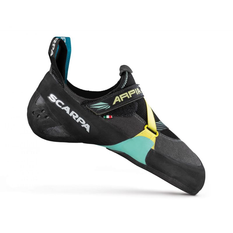 Chaussons D'escalade Scarpa Veloce – Vert, Pointure 45 EU (11.5 US), Occasion