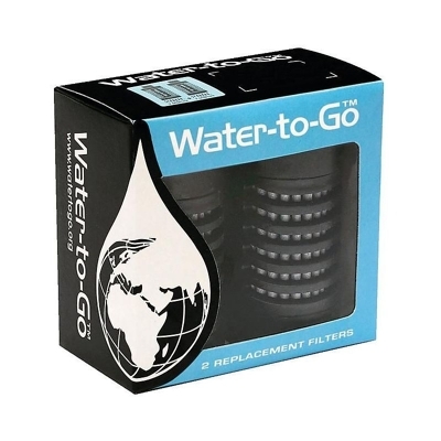 Water to Go - Filtres pour gourdes Outdoor (x2) - Filtre à eau