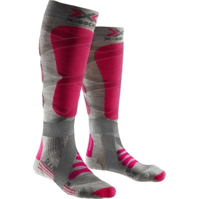 X-Socks - Chaussettes Ski Silk Merino 4.0 Lady - Chaussettes ski femme