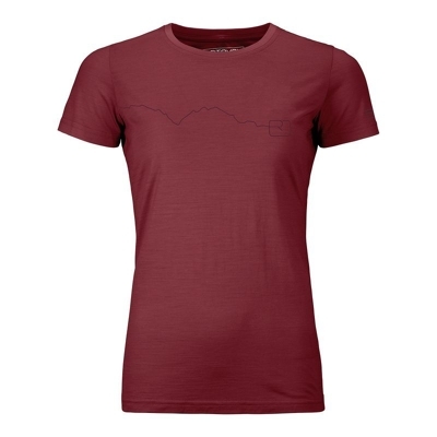 Ortovox - 120 Tec Mountain - T-shirt en laine mérinos femme