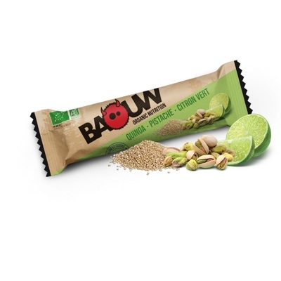 Baouw - Quinoa-Pistache-Citron Vert - Barre énergétique