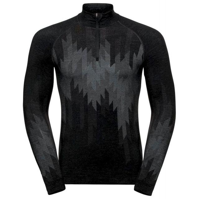 Odlo - Kinship Performance Wool Warm 1/2 Zip - Maillot thermique homme
