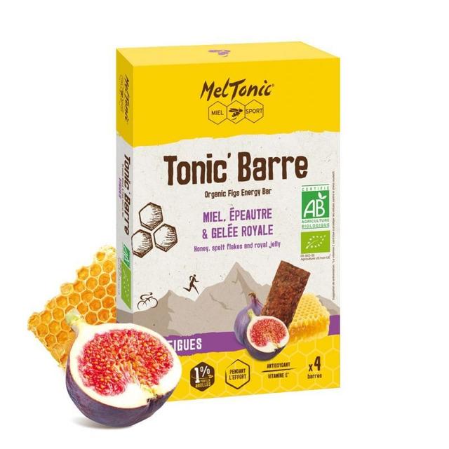 Meltonic - Tonic Barre Bio Miel & Figues - Barre énergétique