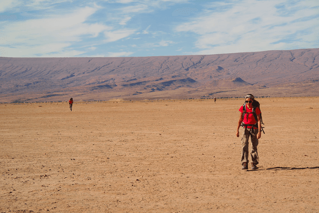 Stage de survie dans le désert Marocain