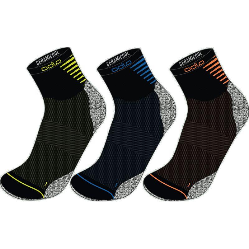 Odlo - Ceramicool socks Quarter x3 - Chaussettes