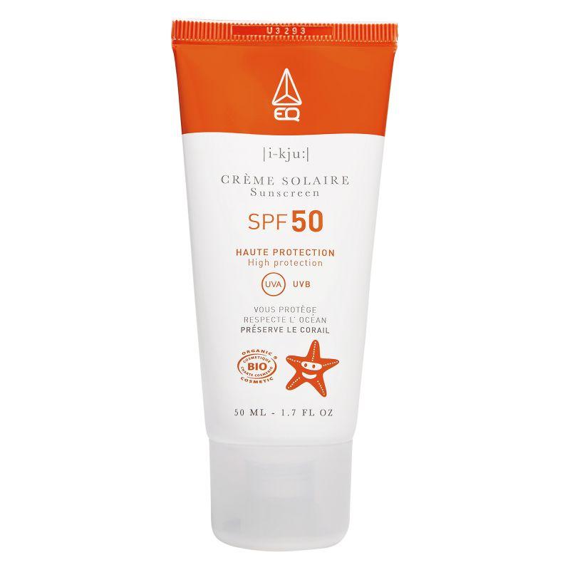 EQ - Crème Solaire SPF50 - Crème solaire - Certifiée Bio