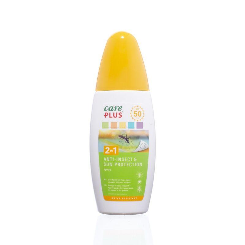 Care Plus - 2in1 Anti-Insect & Sun Protection Spray SPF50 - Anti-insectes