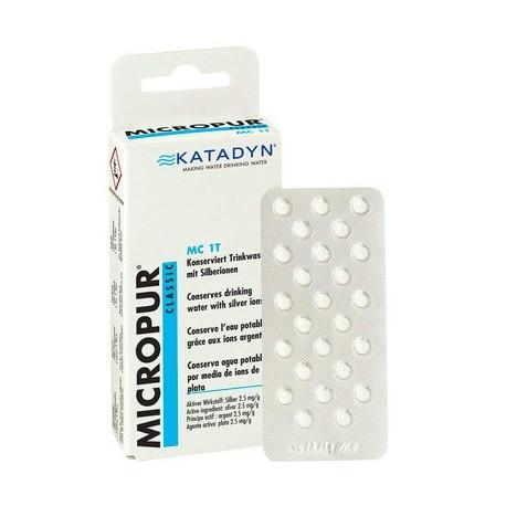 Katadyn - Comprimés de purification Micropur Classic MC 1T - 50 comprimés