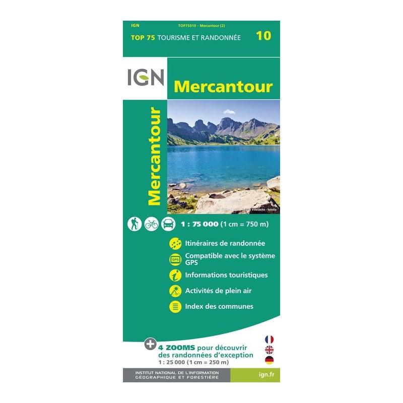 IGN - Mercantour - Carte topographique