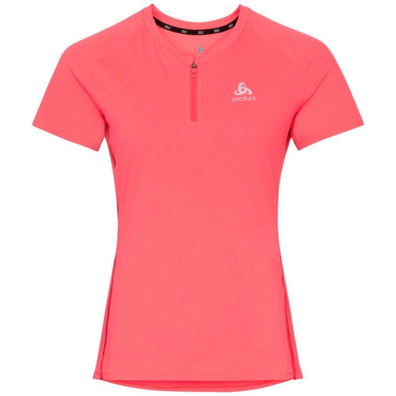 Odlo - Axalp Trail 1/2 Zip - T-shirt manches courtes femme