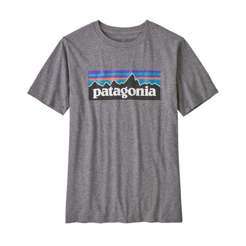 Patagonia - Boys' Regenerative Organic Certification Cotton P-6 Logo - T-shirt enfant