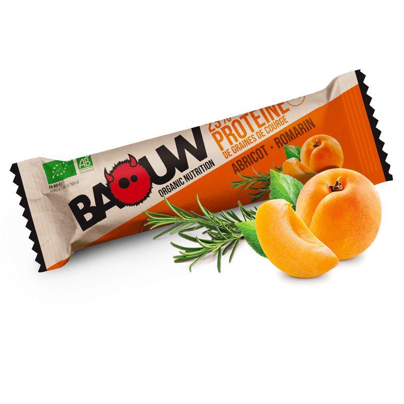 Baouw - Protéiné Abricot-Romarin - Barre énergétique