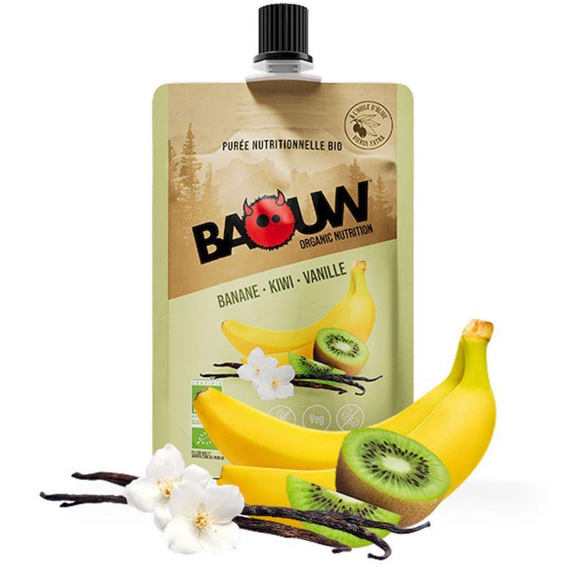 Baouw - Banane-Kiwi-Vanille - Gel énergétique