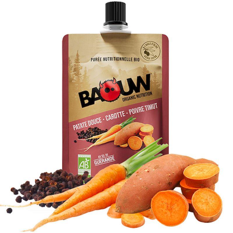 Baouw - Patate Douce-Carotte-Poivre Timut - Gel énergétique