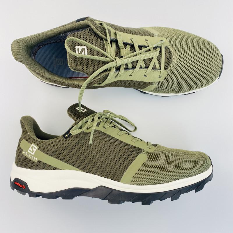 Salomon - Outbound Prism GTX - Seconde main Chaussures randonnée homme - Vert - 46