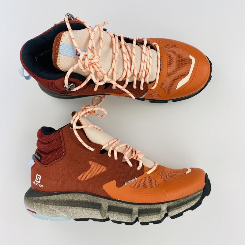 Salomon - Predict Hike Mid GTX W - Seconde main Chaussures trekking femme - Orange - 39.1/3